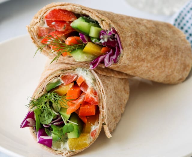 Veggie Wrap*.