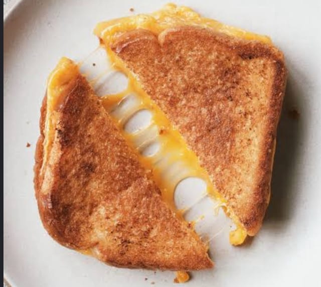 Grilled Cheese Sandwich/with Side.